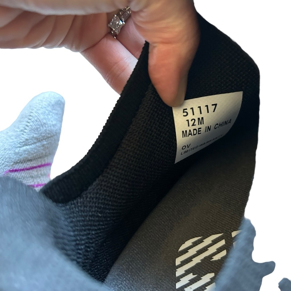 FootJoy Men's HyperFlex Golf Shoe 51117 black lace up cleats waterproof size 12 - Picture 8 of 9